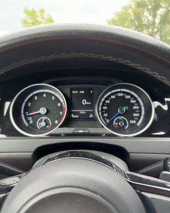 Volkswagen Golf cena 107000 przebieg: 56876, rok produkcji 2015 z Koszalin małe 79
